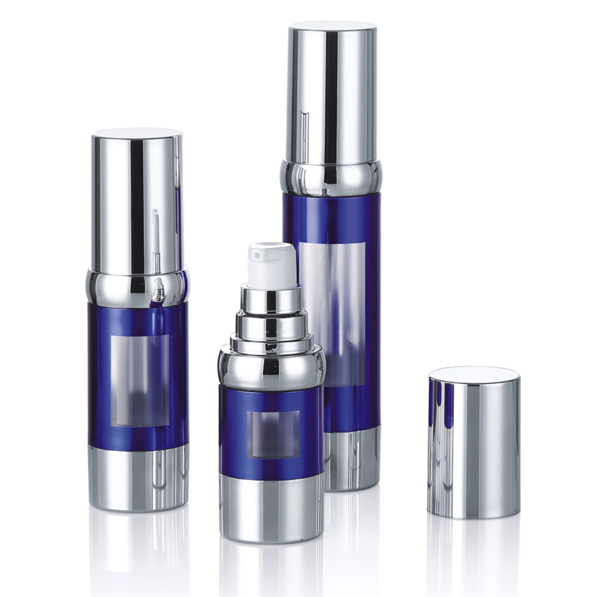15ml 30ml 50ml Botol Pam Airless Deluxe Sebagai Body Losyen Pam Kepala Essence Foundation BB Cream L18