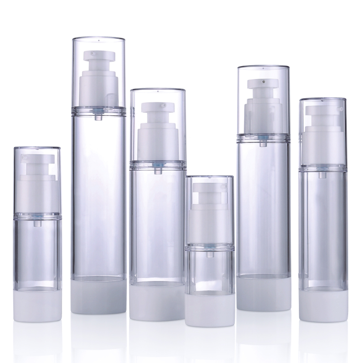 15ml 30ml 50ml 80ml 100ml 120ml Botol Losyen Plastik Eco Kekejaman Kosmetik Mesra Botol Toner Toner Pam Airless Botol L02