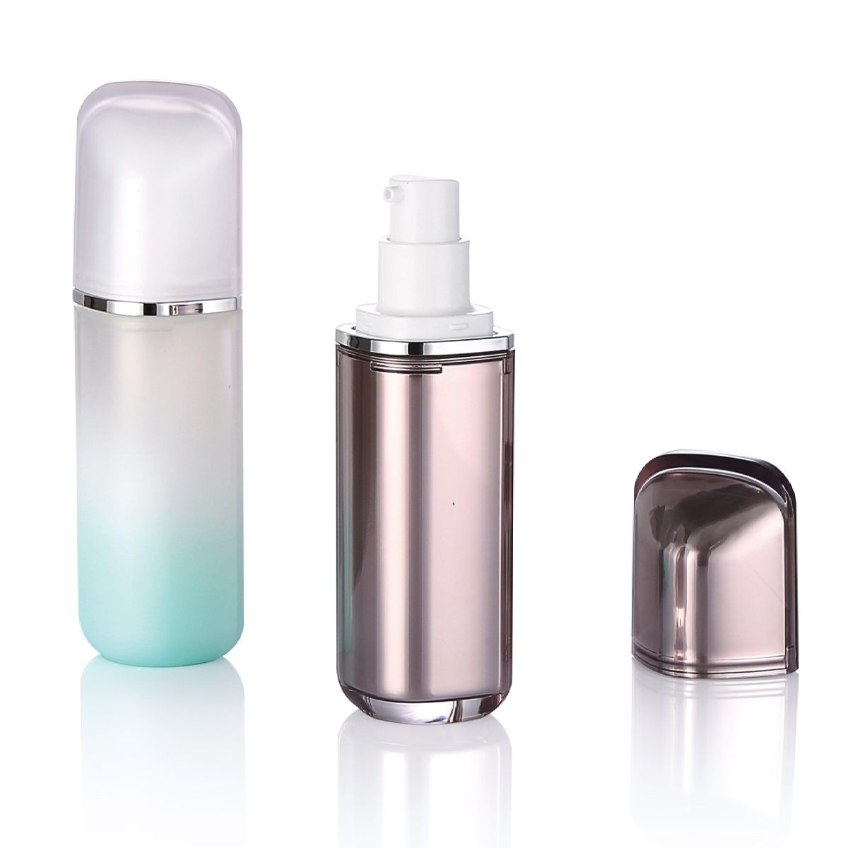 Botol Kosmetik Kosmetik 30ml Botol Toner Botol Toner Botol Losyen Kecerunan dengan Pam L14