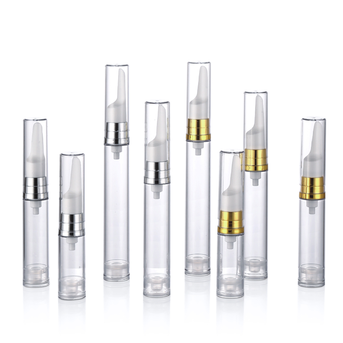 5ml 10ml 12ml 15ml Kosmetik Kosmetik Pembungkusan Mata Emulsi Emulsi Botol Airless Y01