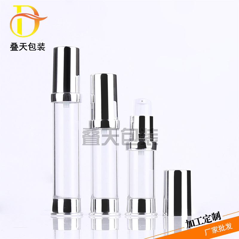 Pengilang Ningbo Membuat Produk Pembungkusan Kosmetik Botol Losyen Vakum 15 20 20ml Dispenser Losyen