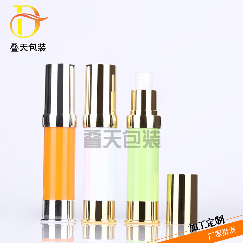 20ml botol vakum kosmetik pembungkusan botol vakum botol semburan botol