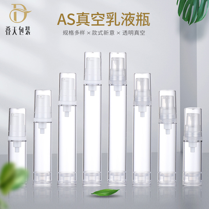 Botol Yayasan Cecair Kosmetik Portable Botol Kosmetik Portable 5 10 12ml Botol Losyen Vacuum Vacuum