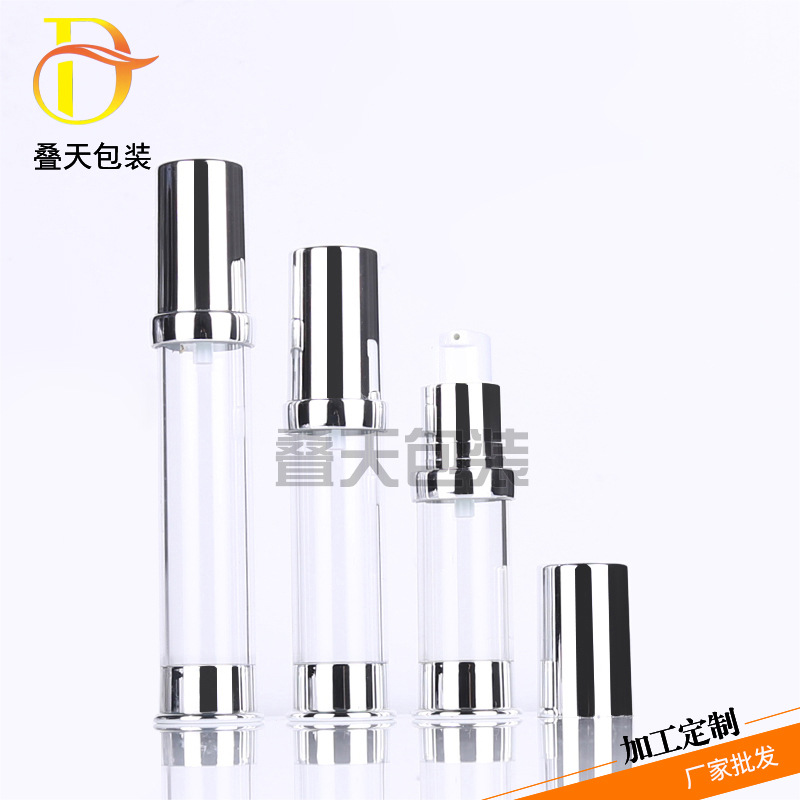 Botol Pembungkusan Kosmetik Sub Botol Sub Botol Tekan Jenis Botol Lotion 10 12 15ml Botol Vakum