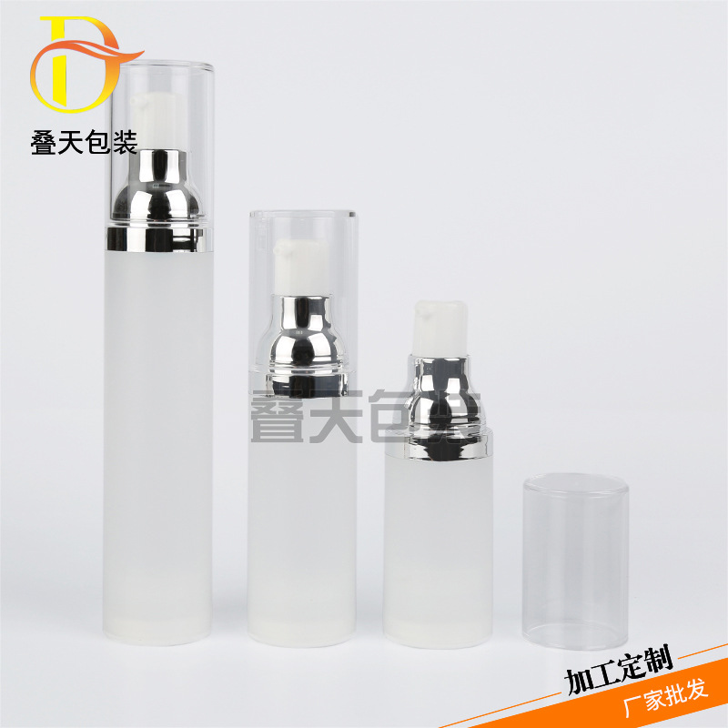Botol Kosmetik Plastik Bekalan Baru 15 30 50ml botol botol botol losyen vakum vakum