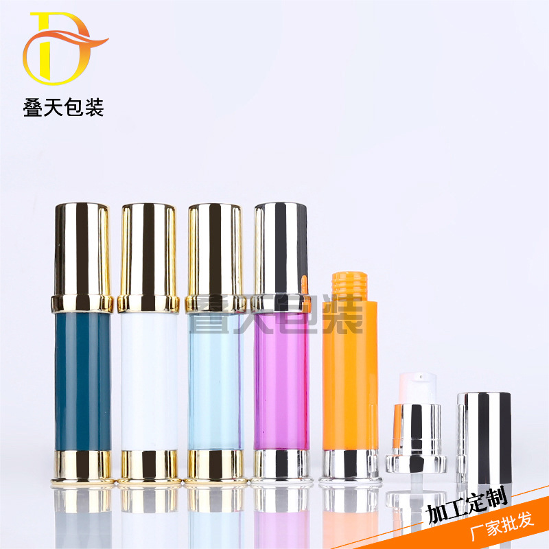Botol Lotion Vacuum Botol Kosmetik Subpackage 10ml 20ml Botol Vakum