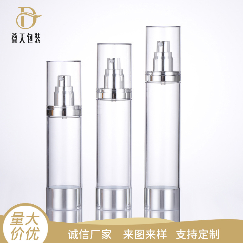 80/100/120ml sebagai botol botol plastik kosmetik Botol Vakum Botol Botol Vakum Yayasan Cecair
