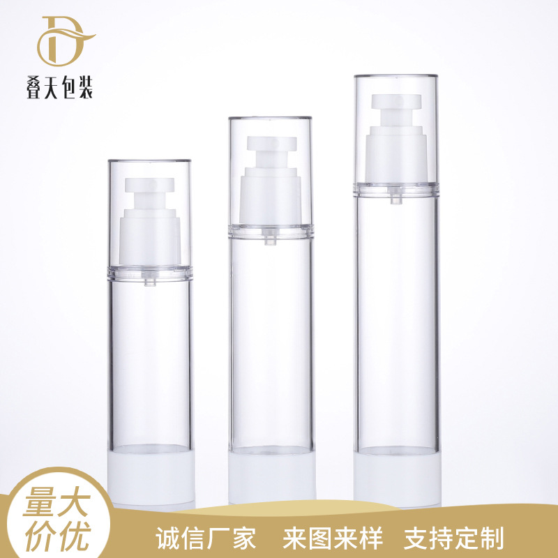 80 100ml butang botol vakum kulit toner botol Portable Cosmetics sub botol botol